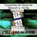 Comprimés De Citrate De Sildénafil Ip 100 Mg 12